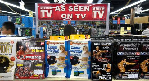 Display of As Seen on TV items